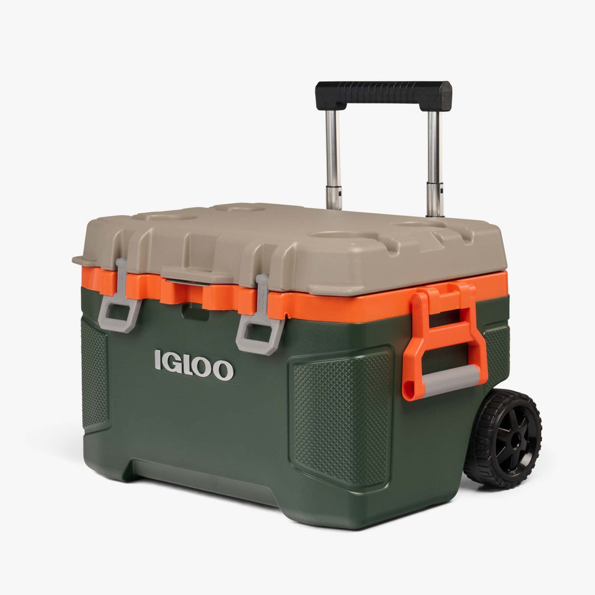Custom Igloo Trailmate 52 Qt Roller Cooler, Sportsman