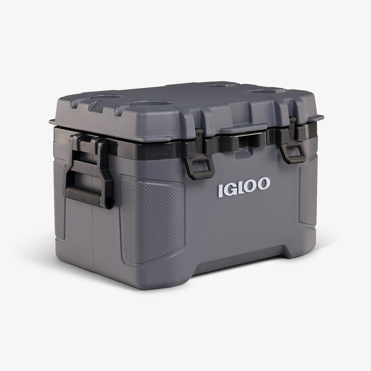 Custom Igloo Trailmate 50 Qt Cooler, Carbonite