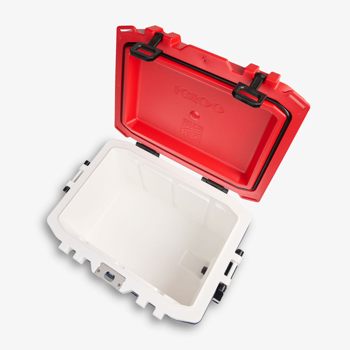 Custom Igloo Trailmate 50 Qt Cooler, Americana