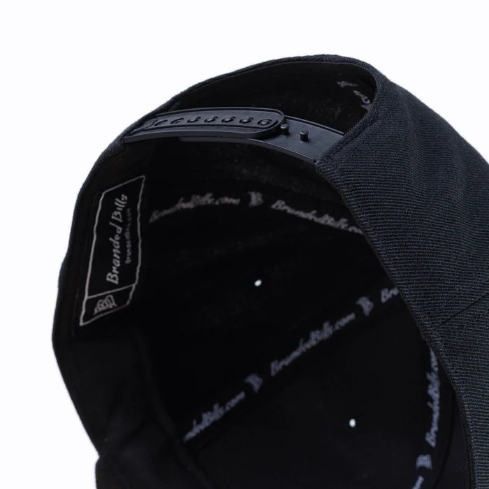 Branded Bills Bare Essential Flat Snapback Hat