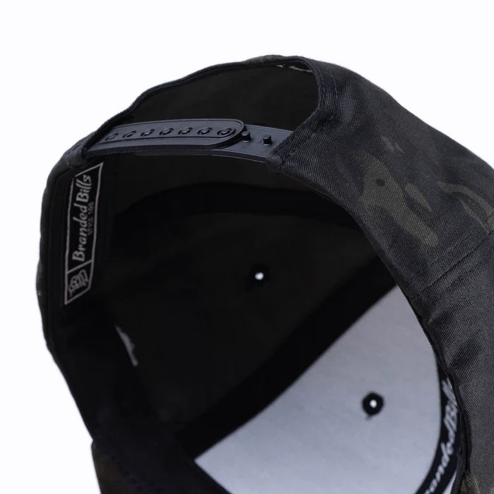 Branded Bills Bare Essential Flat Snapback Hat
