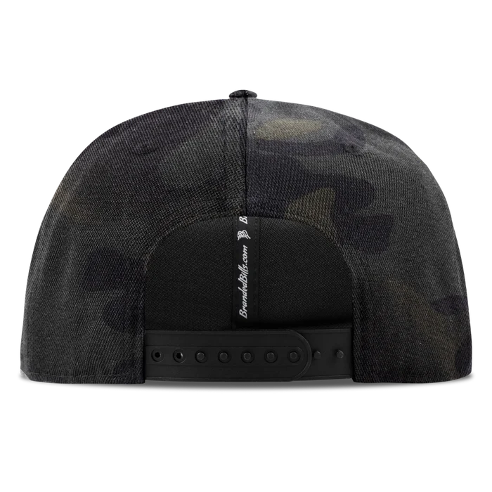 Branded Bills Bare Essential Flat Snapback Hat