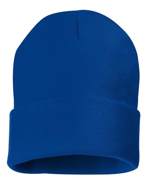 Sportsman Solid Custom Cuffed Beanie