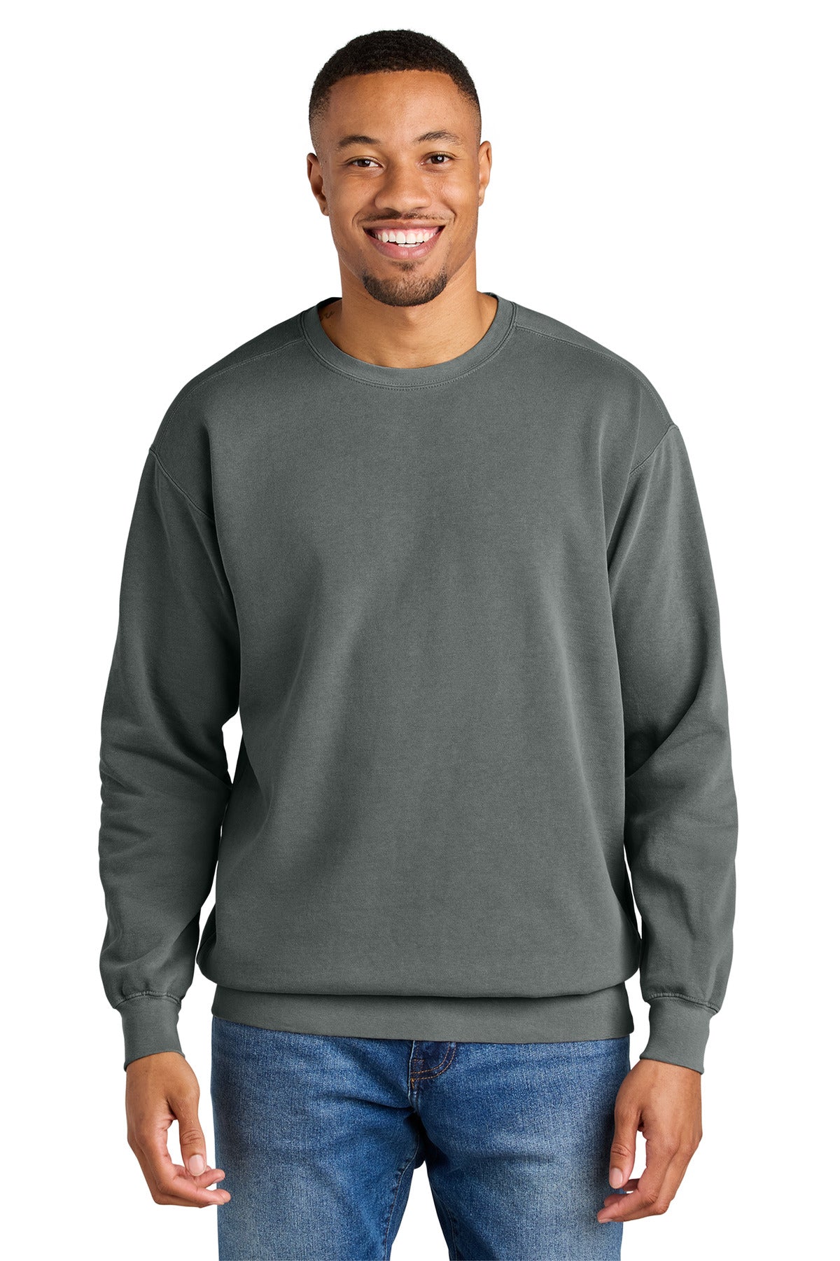COMFORT COLORS Ring Spun Crewneck Sweatshirt - Grey