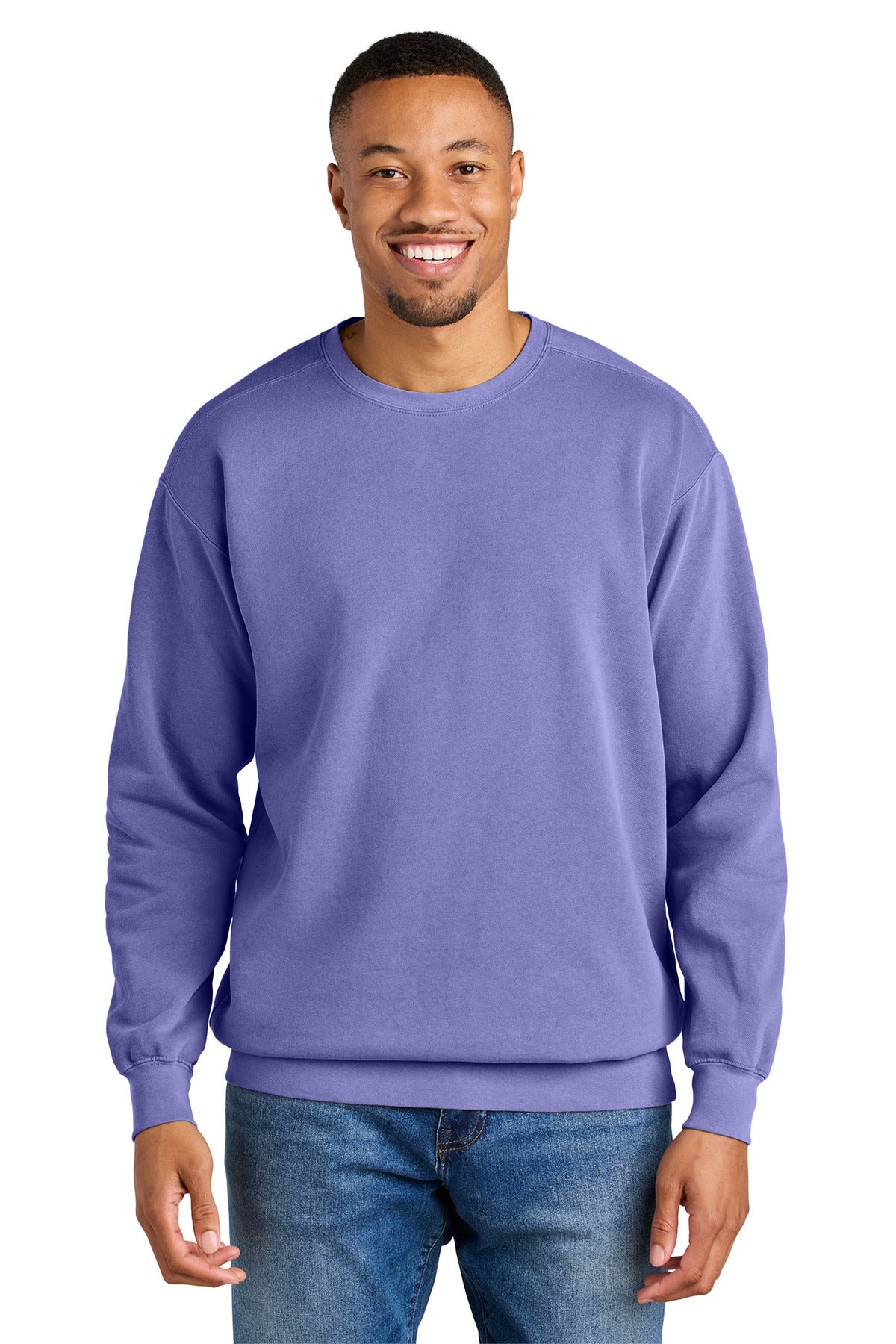 COMFORT COLORS Ring Spun Crewneck Sweatshirt - Violet
