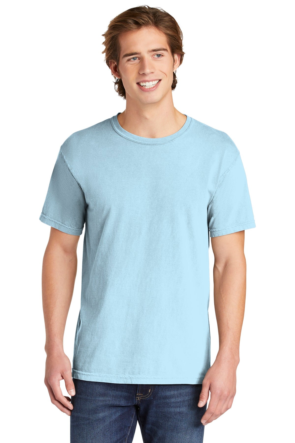 COMFORT COLORS Heavyweight Ring Spun Tee - Chambray
