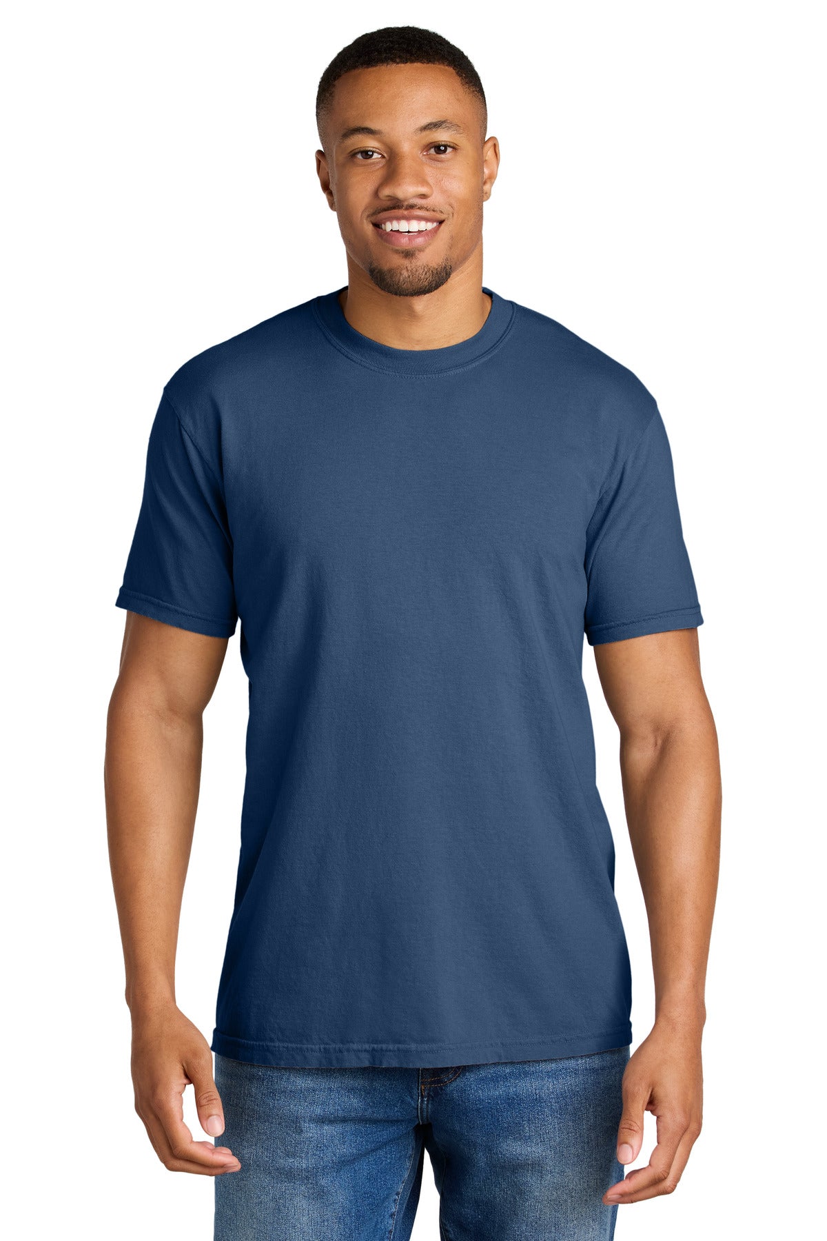 COMFORT COLORS Heavyweight Ring Spun Tee - China Blue