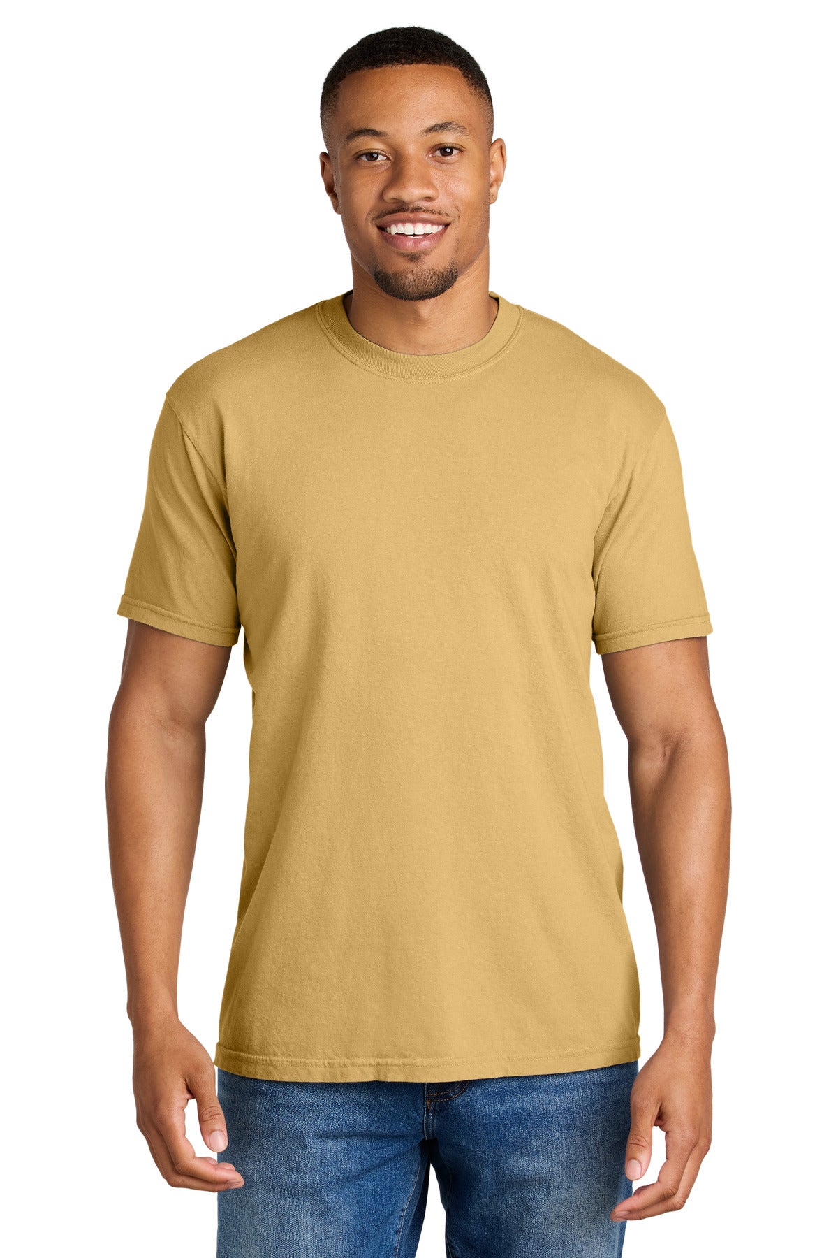 COMFORT COLORS Heavyweight Ring Spun Tee - Mustard