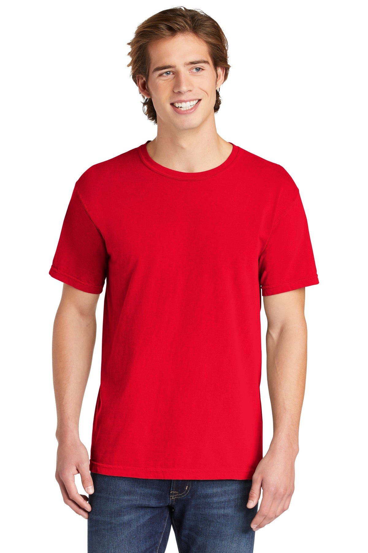 COMFORT COLORS Heavyweight Ring Spun Tee - Red