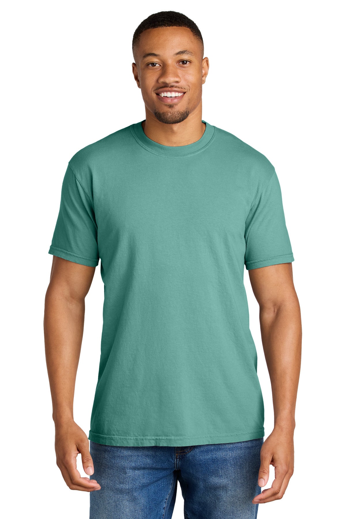 COMFORT COLORS Heavyweight Ring Spun Tee - Seafoam