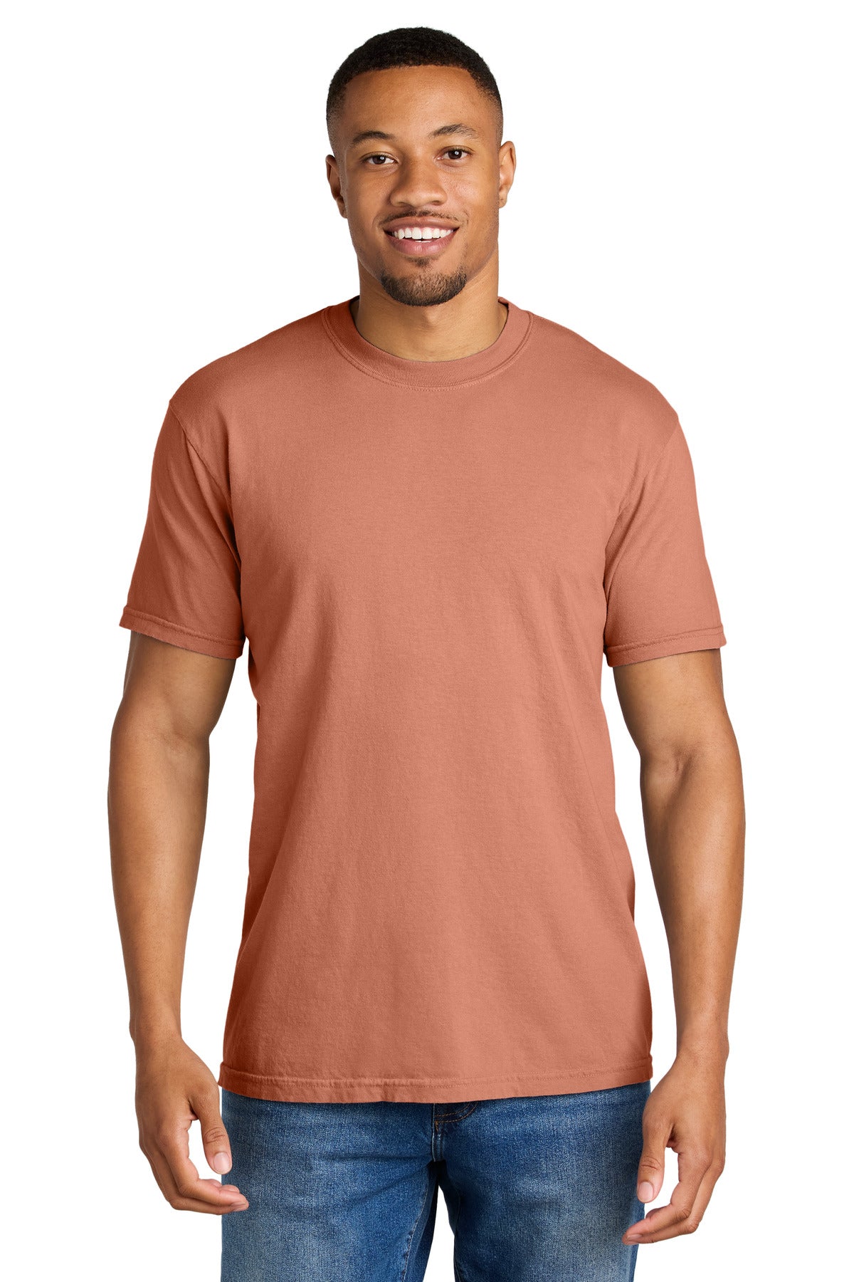 COMFORT COLORS Heavyweight Ring Spun Tee - Terracotta