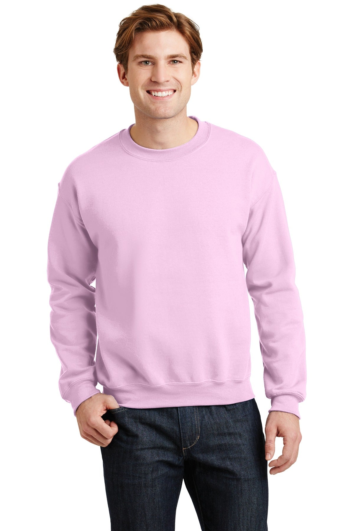 Gildan Heavy Blend™ Crewneck Sweatshirt - Light Pink