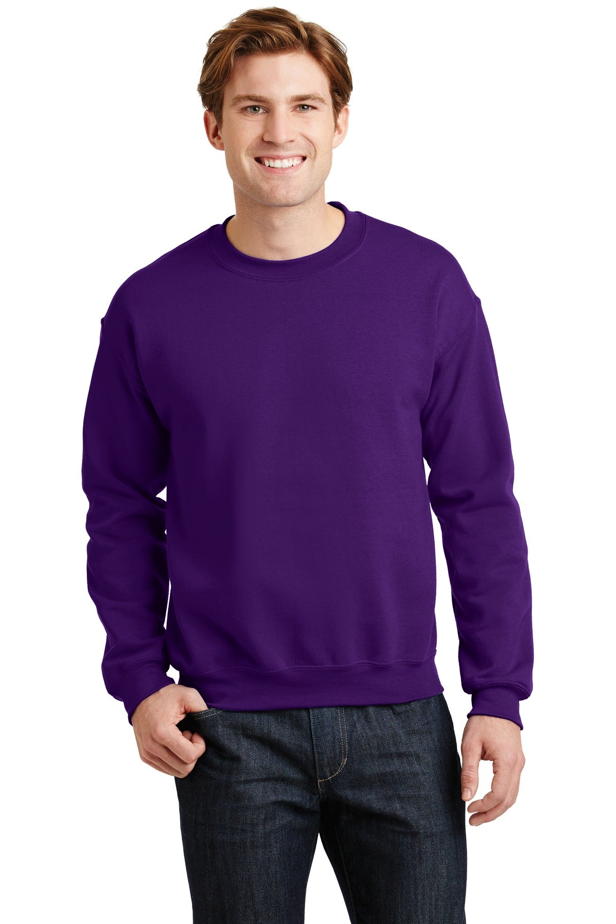 Gildan Heavy Blend™ Crewneck Sweatshirt - Purple