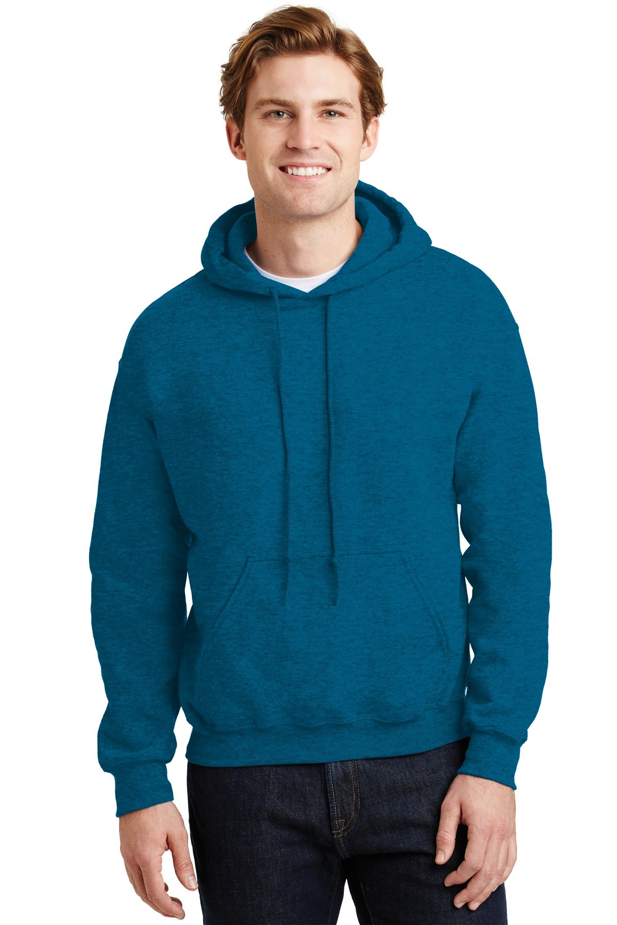 Gildan Heavy Blend Hooded Sweatshirt - Antique Sapphire