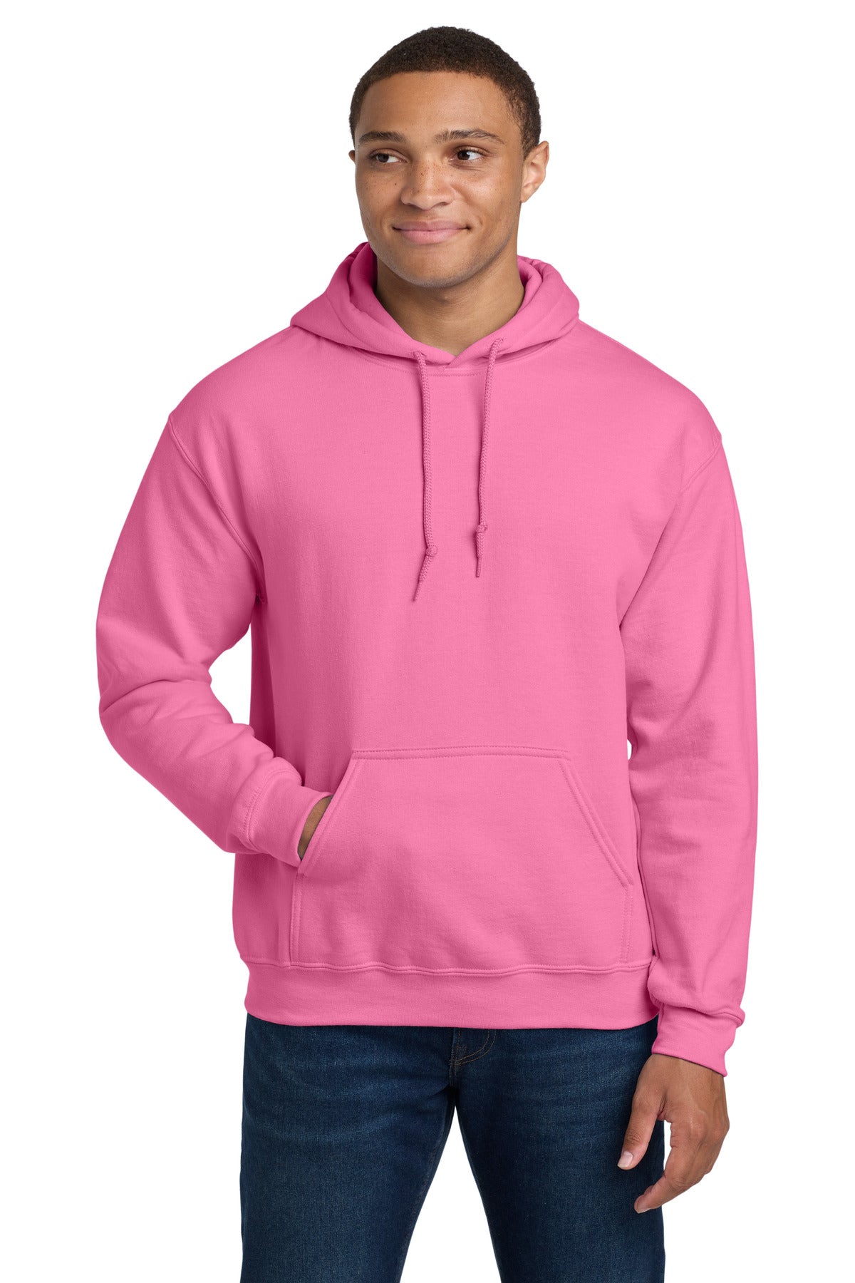 Gildan Heavy Blend Hooded Sweatshirt - Azalea