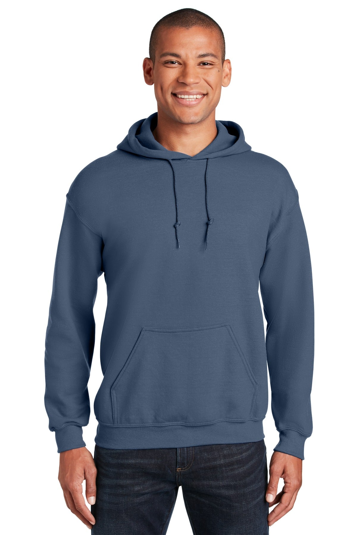 Gildan Heavy Blend Hooded Sweatshirt - Indigo Blue