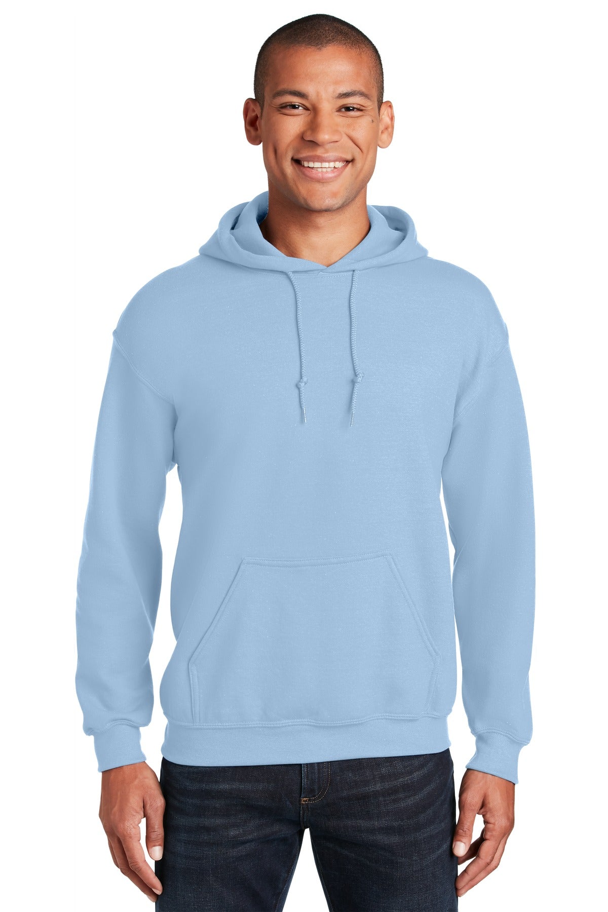 Gildan Heavy Blend Hooded Sweatshirt - Light Blue