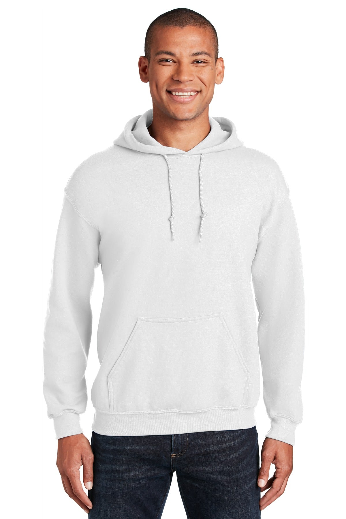 Gildan Heavy Blend Hooded Sweatshirt - White