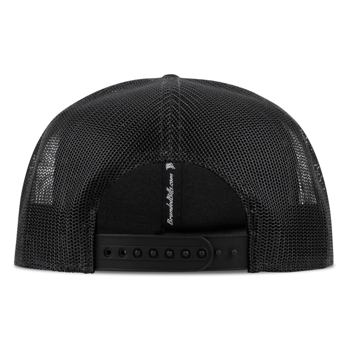 Branded Bills Bare Flat Trucker Hat