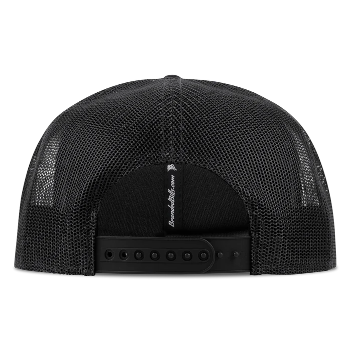 Branded Bills Bare Flat Trucker Hat