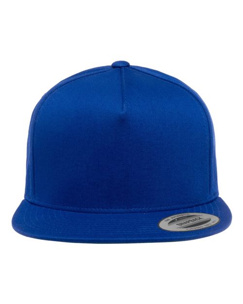 Yupoong Five-Panel Cotton Twill Snapback Hat