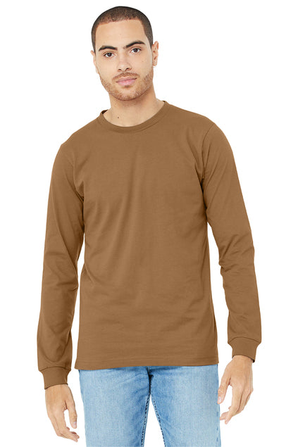 BELLA+CANVAS Unisex Jersey Long Sleeve Tee - Toast