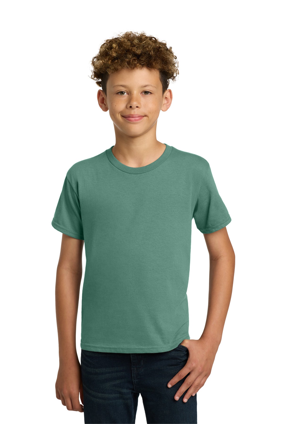 Gildan Youth Heavy Cotton 100% Cotton T-Shirt - Aquatic