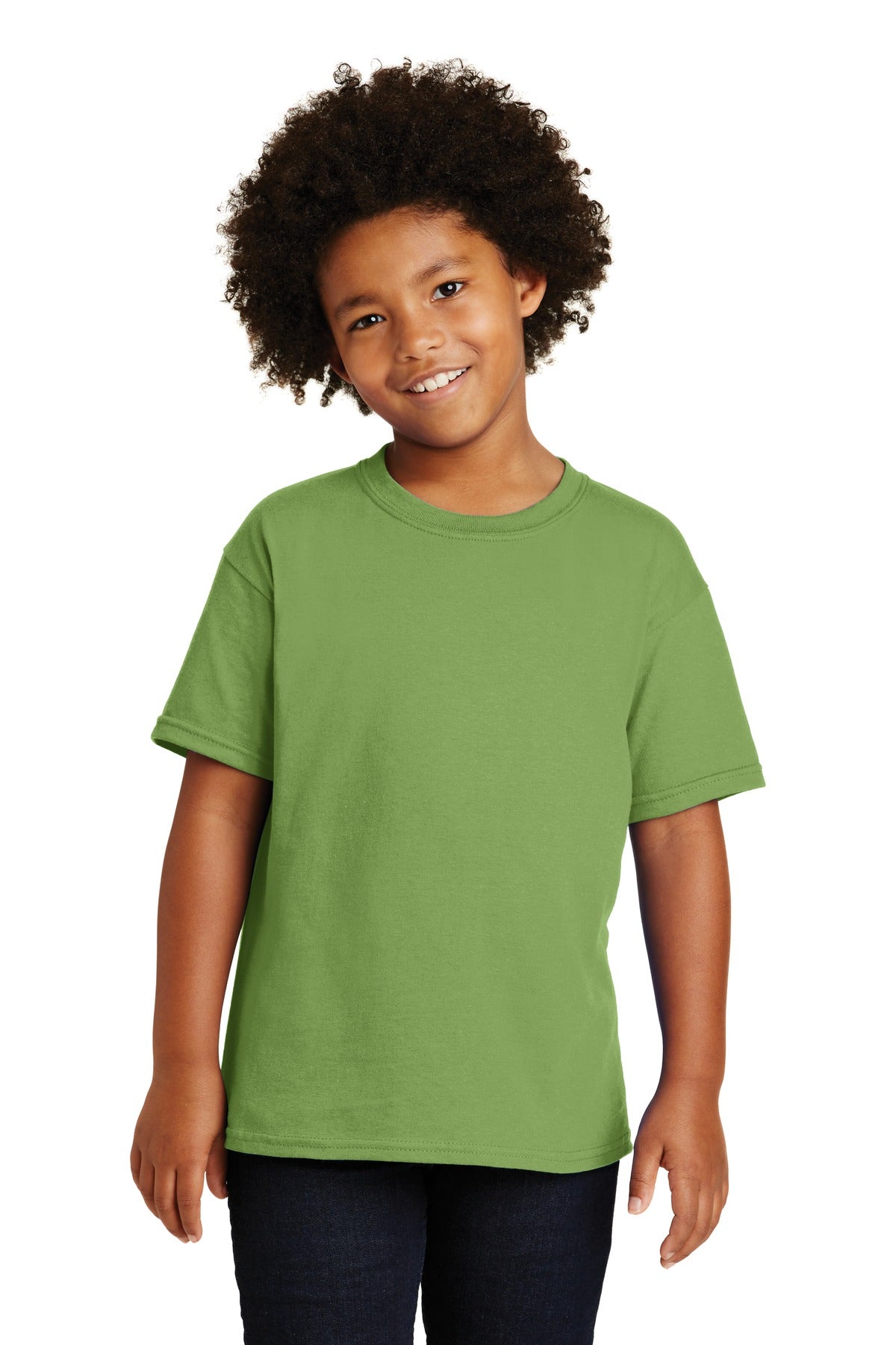 Gildan - Youth Heavy Cotton 100% Cotton T-Shirt - Kiwi