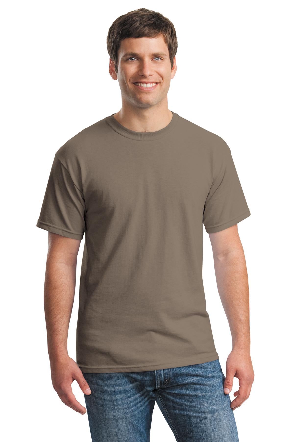 Gildan - Heavy Cotton 100% Cotton T-Shirt - Brown Savana