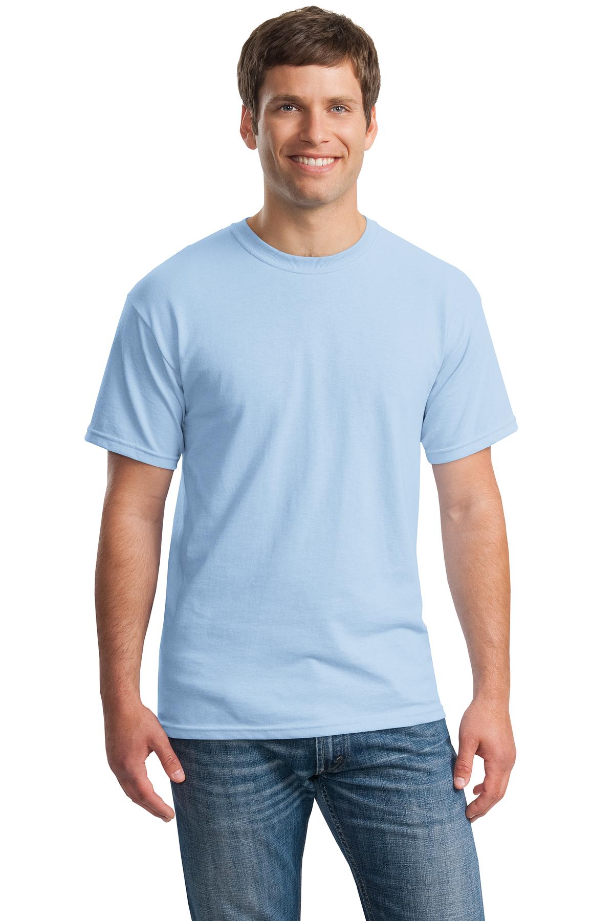 Gildan - Heavy Cotton 100% Cotton T-Shirt - Light Blue