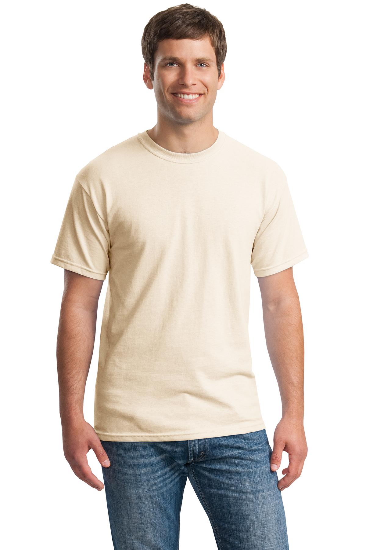 Gildan - Heavy Cotton 100% Cotton T-Shirt - Natural