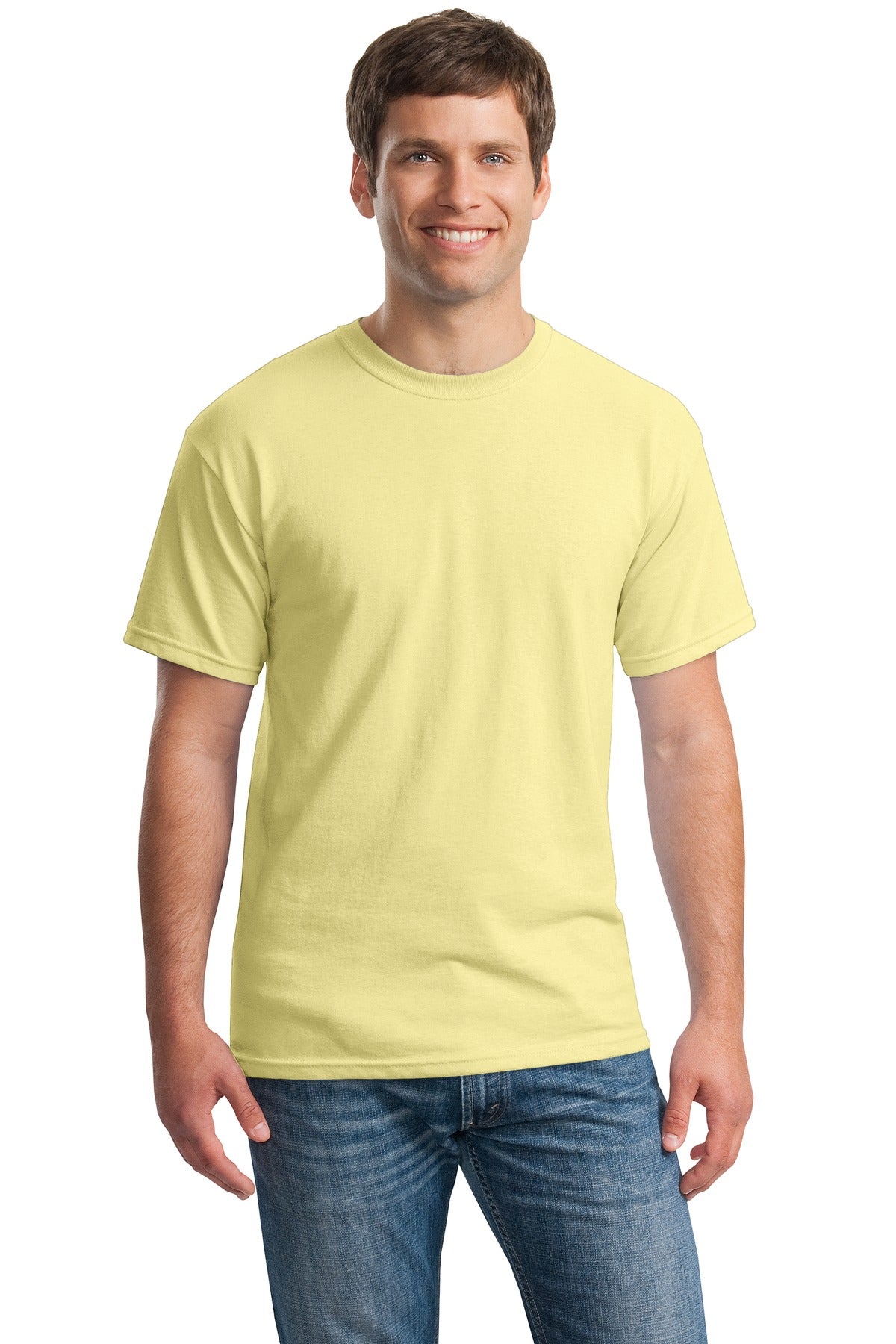 Gildan - Heavy Cotton 100% Cotton T-Shirt - Cornsilk