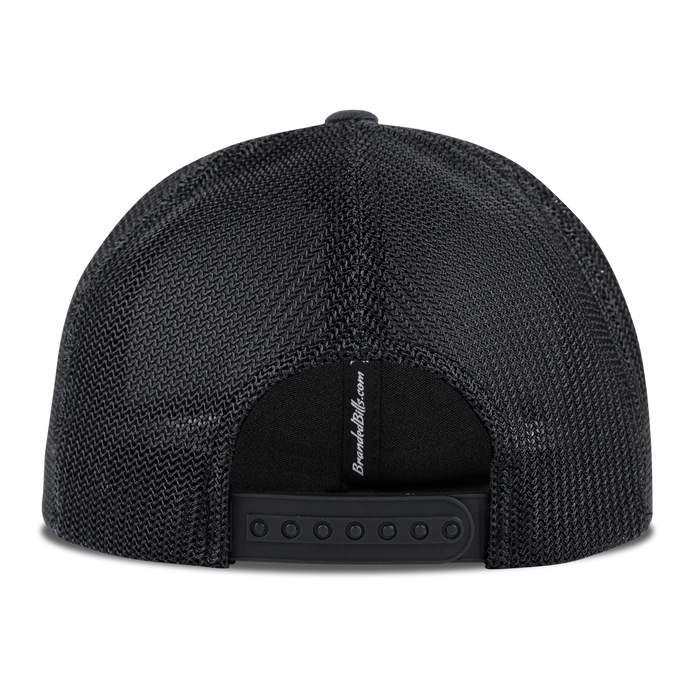 Branded Bills Bare Curved Stretch Snapback Trucker Hat