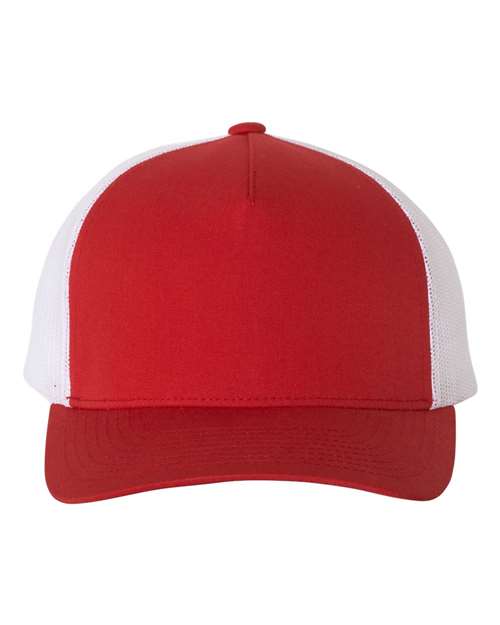 Yupoong Five-Panel Retro Custom Trucker Hat