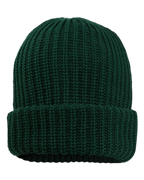Sportsman Chunky Custom Cuffed Beanie