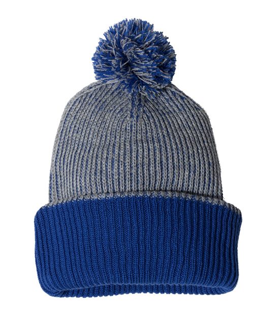 Sportsman Speckled Pom Custom Pom Beanie