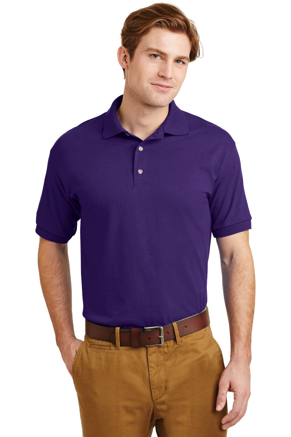 Gildan - DryBlend 6-Ounce Jersey Knit Sport Shirt - Purple