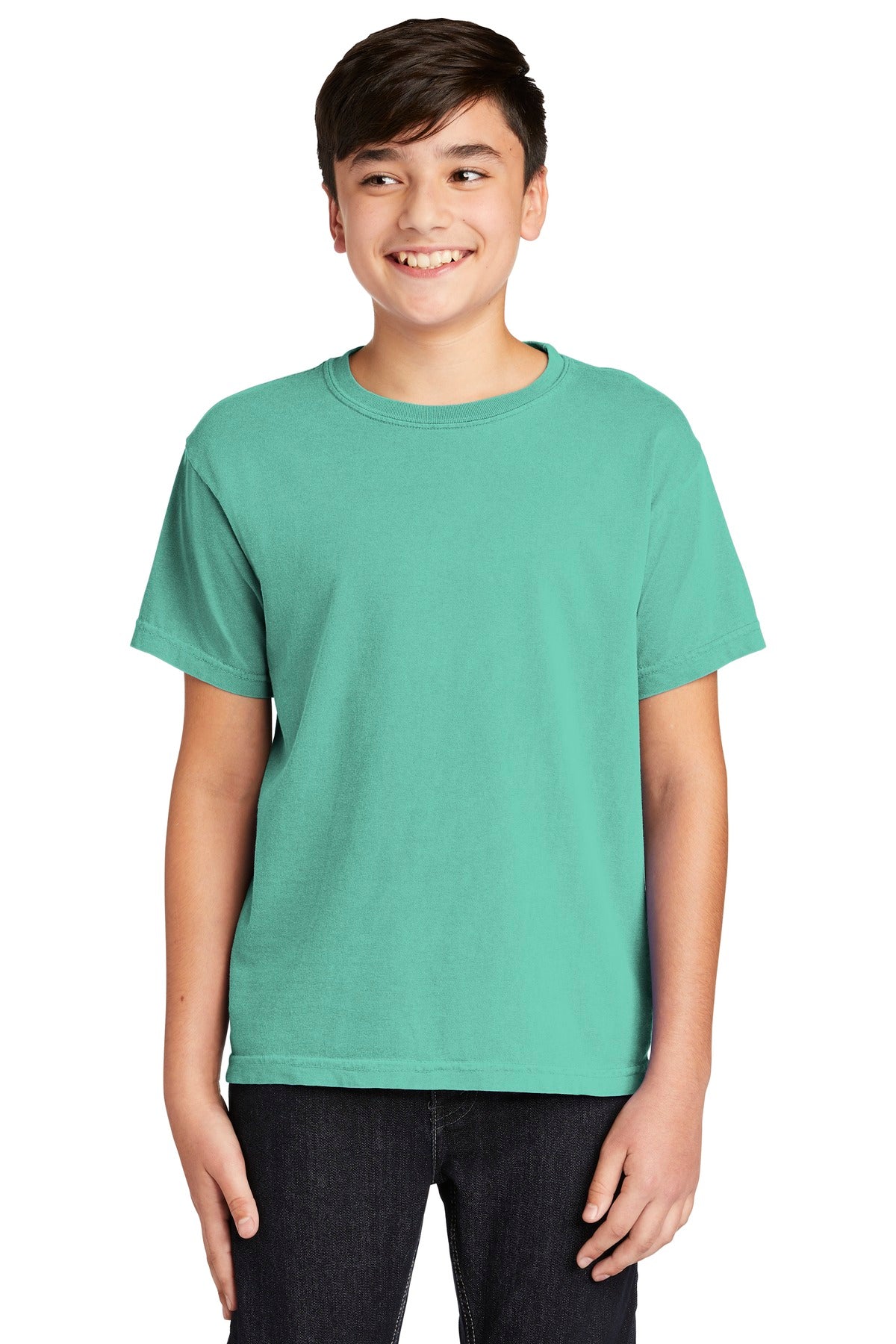 COMFORT COLORS Youth Heavyweight Ring Spun Tee - Chalky Mint