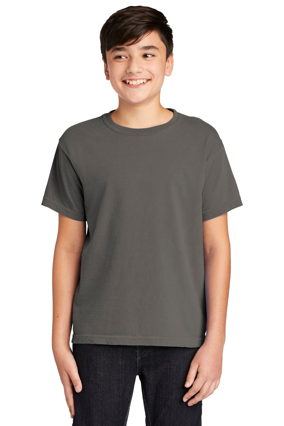 COMFORT COLORS Youth Heavyweight Ring Spun Tee - Grey