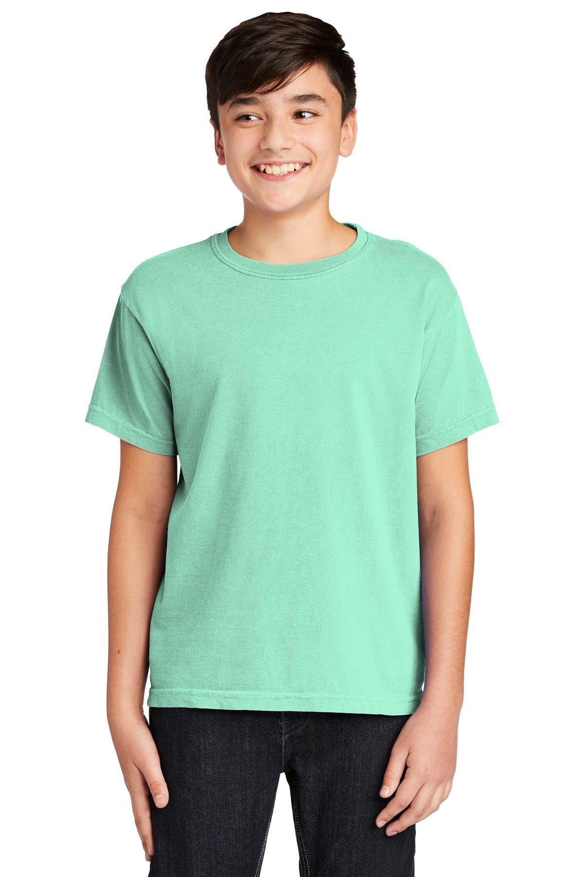 COMFORT COLORS Youth Heavyweight Ring Spun Tee - Island Reef