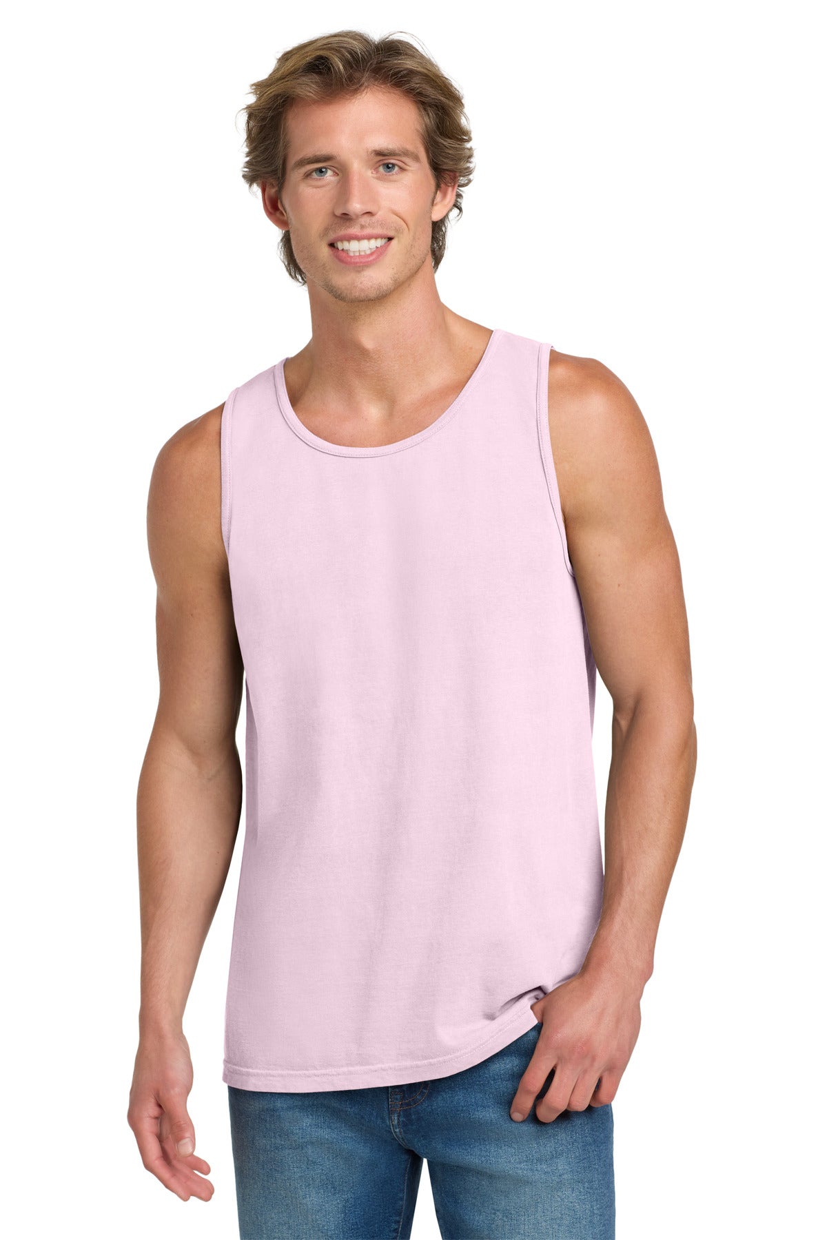 COMFORT COLORS Heavyweight Ring Spun Tank Top - Blossom