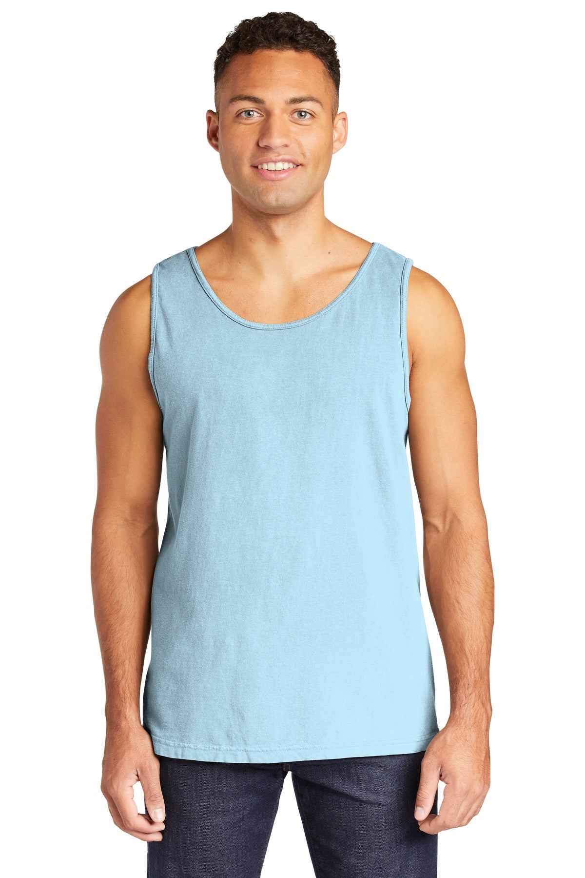 COMFORT COLORS Heavyweight Ring Spun Tank Top - Chambray