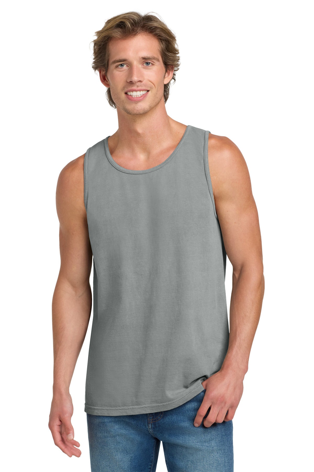 COMFORT COLORS Heavyweight Ring Spun Tank Top - Granite