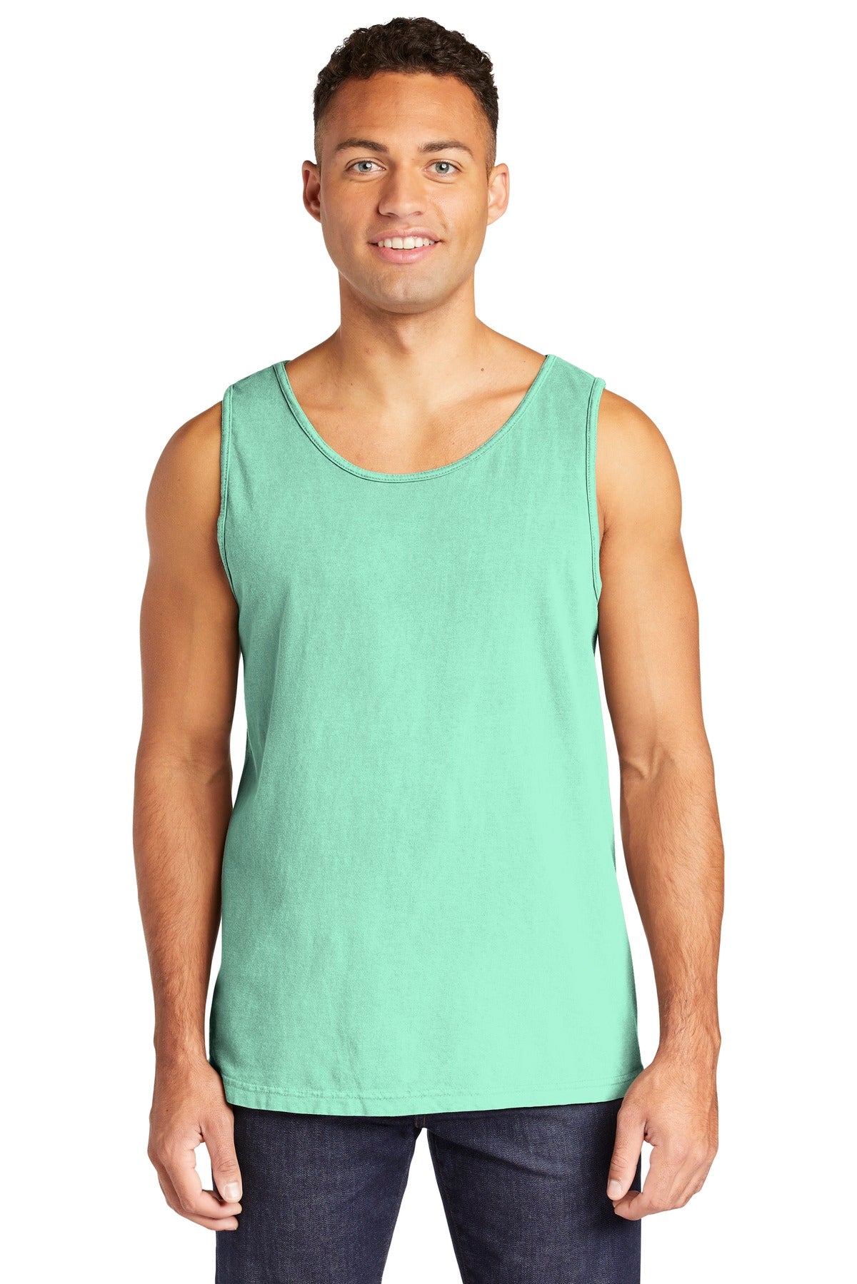 COMFORT COLORS Heavyweight Ring Spun Tank Top - Island Reef