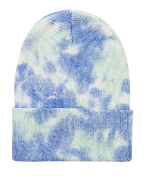 Sportsman Tie-Dyed Custom Cuffed Beanie