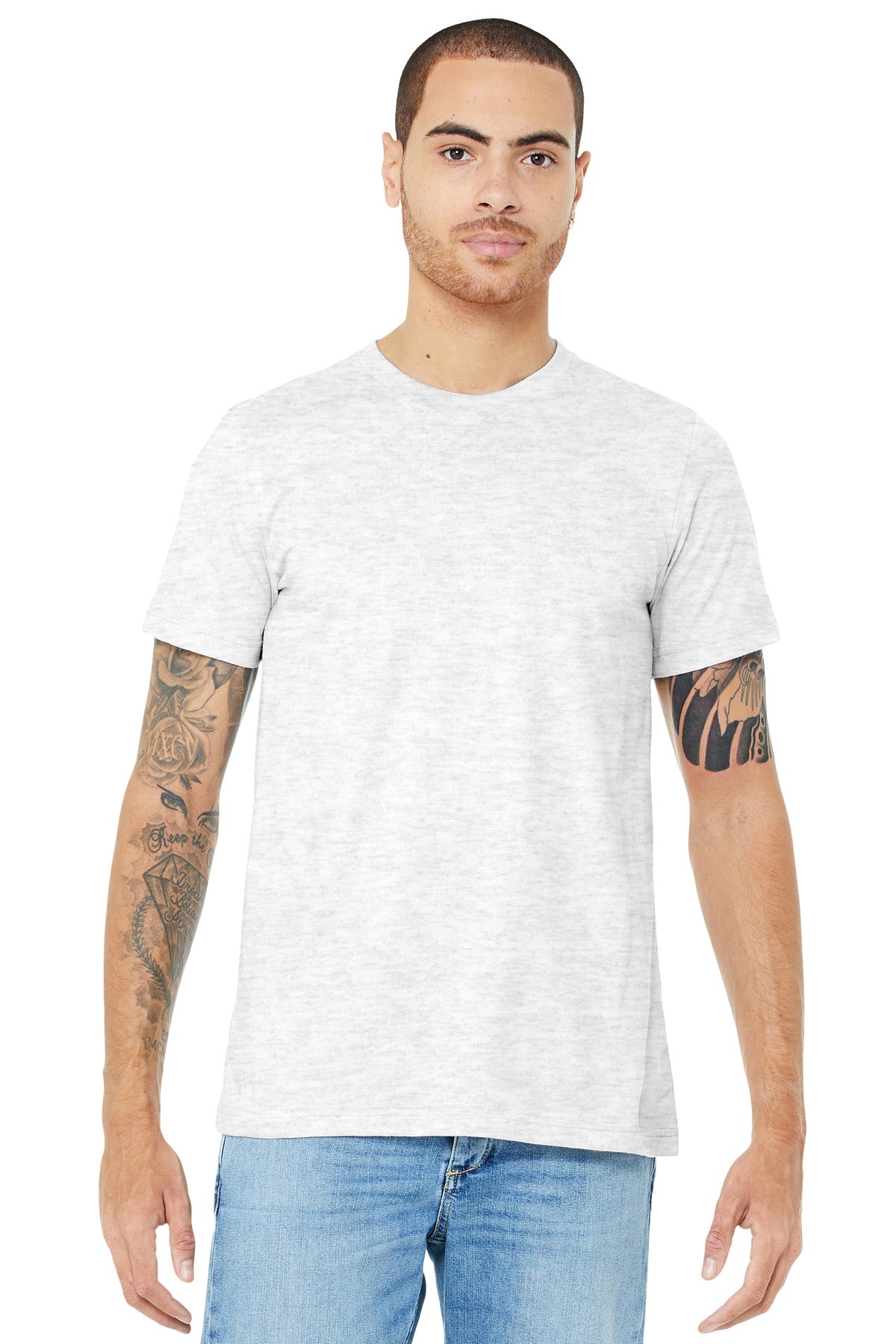 BELLA+CANVAS Unisex Jersey Short Sleeve Tee - Ash