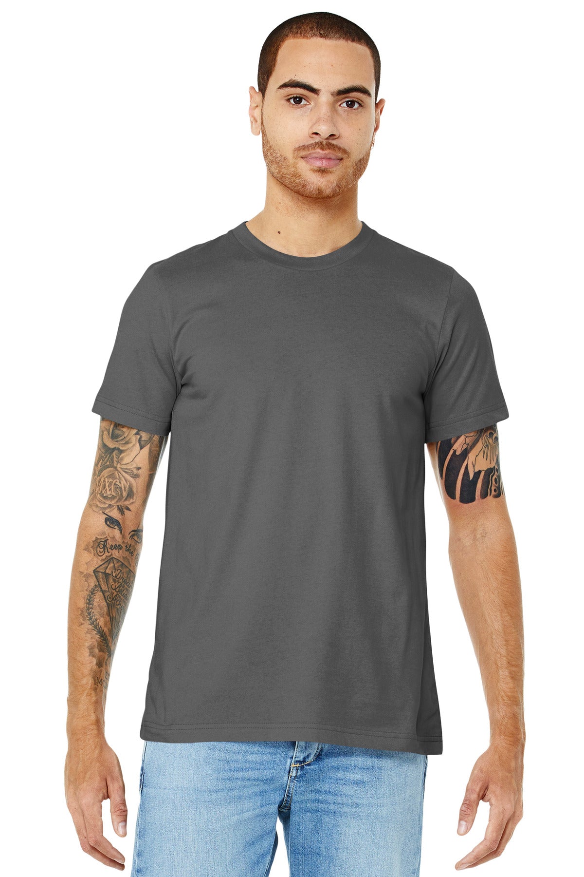 BELLA+CANVAS Unisex Jersey Short Sleeve Tee - Asphalt
