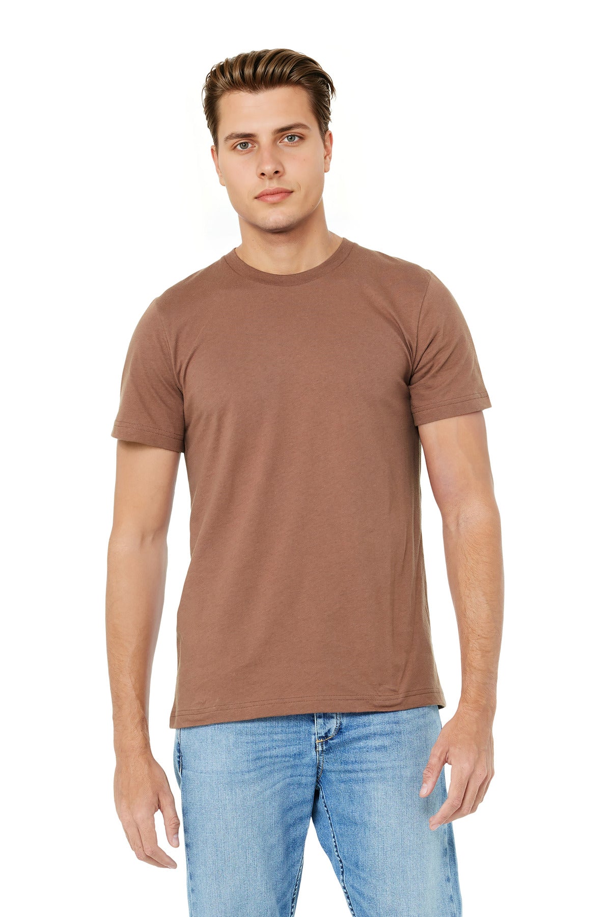 BELLA+CANVAS Unisex Jersey Short Sleeve Tee - Chestnut