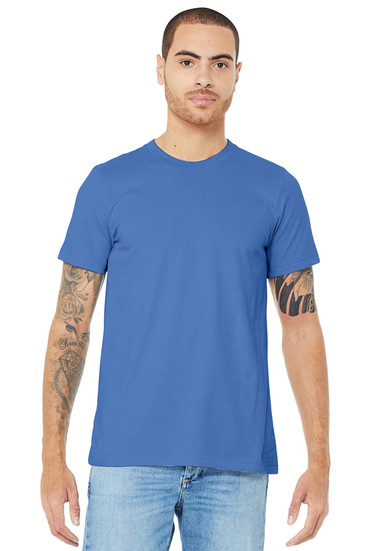 BELLA+CANVAS Unisex Jersey Short Sleeve Tee - Columbia Blue