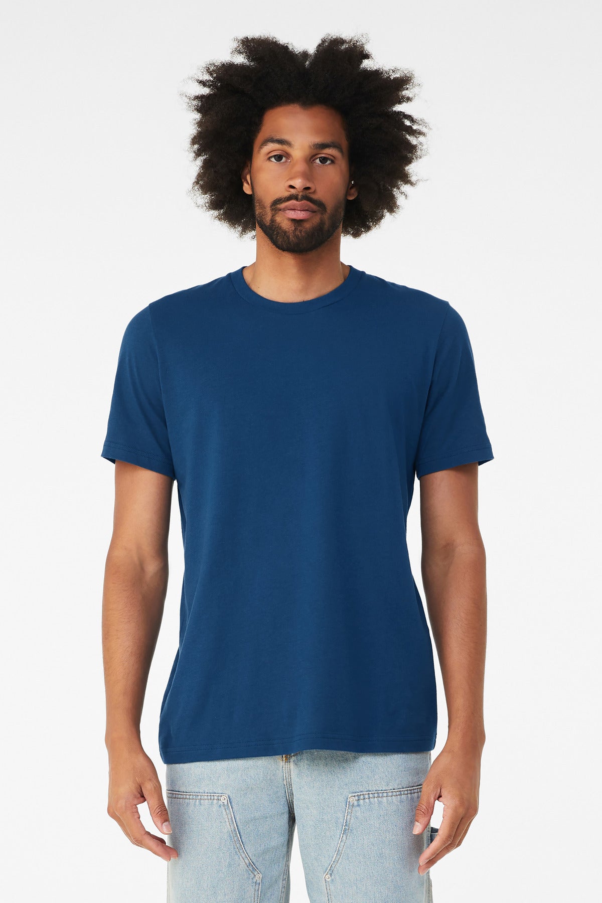 BELLA+CANVAS Unisex Jersey Short Sleeve Tee - Cool Blue
